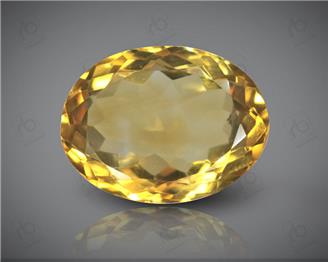 Yellow Citrine Natural Certified  7.61CTS-8464